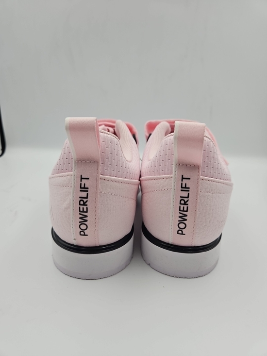 adidas Pink Athletic Shoes with Black Stripes main image 3